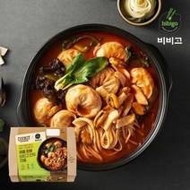 비비고 해물짬뽕 만두전골 824g (2인분/냉동), 해물짬뽕 만두전골 824g (2인분/