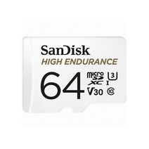 샌디스크 마이크로 SD High Endurance 64GB 블랙박스 QQNR CS
