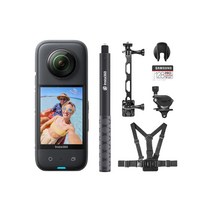 인스타360 X3 360도 카메라 액션캠, 인스타360 ONE X3 자전거 키트