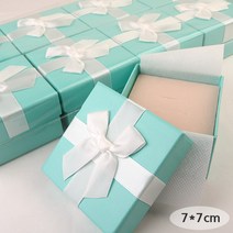 비즈아이 [9131-23]포장박스 7*7cm (민트) [1개], 1개