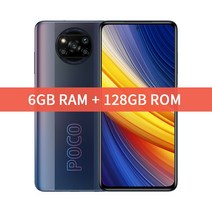 POCO X3 PRO 6GB 128GB/8GB 256GB 글로벌 버전 SNAPDRAGON 860 스마트 폰 120HZ DOTDISPLAY 5160MAH 33W NFC 쿼드 AI, 표준, 6GB 128GB 블랙