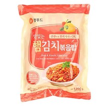 (맛나)장푸드햄김치볶음밥 300G x 4입/한우물, 장푸드햄김치볶음밥(300gx4)/한우물