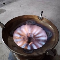 보일러 기름 폐유 난로 공업용 열풍기 화목 연탄 연료, 외부 22cm  내부 19cm 세트