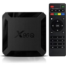 리투 X96Q HD 4K 안드로이드 81 HDMI 20 와이파이 LAN 16기가바이트 및 원격 제어 울트라 스트리밍 미디어 플레이어 1080p 크롬 캐스트 넷플릭스 구글 플레이