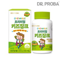 닥터프로바 프리미엄 키즈징크 60정 (1개월분) 유아아연, 1개