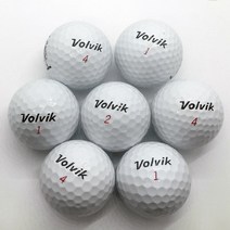 볼빅 마그마 화이트 3피스 4피스 A-급 로스트볼 10알 필드용 물로만 세척 로스트볼 창고 샵
