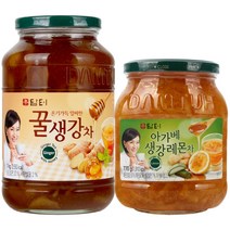 담터 꿀생강차 1kg + 아가베생강레몬 770g