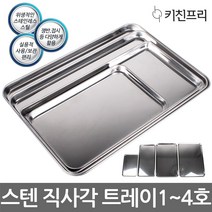 키친프리 스텐 직사각 트레이 쟁반