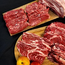 로스용 인기부위만 모은 구성 / 소고기한상모듬 1kg / 국내산 1등급 육우 / 재주문율 높은, 소고기한상모듬 1세트