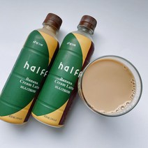 빙그레 하프커피 바나나크림라떼 페트음료 410ml, 41개