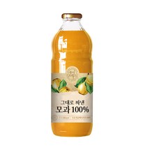 해썹인증 퓨어프레스 물없는 모과즙 모과착즙 모과원액 그대로짜낸 모과 100%, 3병, 1000ml