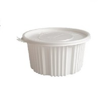 220 탕용기 대 백색 몸통 + 뚜껑, 100세트