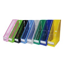 대진상사 개폐형 화일박스(8COLOR), 07.파랑, 1개