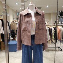 [온앤온] 스탠다드 카라 빅포켓 캐주얼 재킷 JW1AJ742