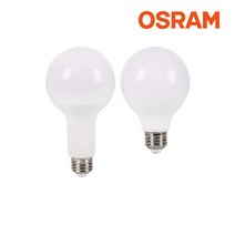 오스람 LED 볼전구 8W G80 / Globe Ver 2, 짧은목 전구색
