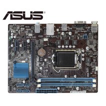 ASUS H61M-E 마더 보드 LGA 1155 DDR3 메인 지원 I3 I5 I7 cpu H61 데스크탑 판매에, 한개옵션0