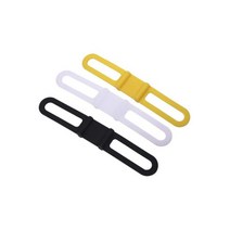 스트랩 고정밴드 전조등거치용품 멀티스트랩 자전거실리콘밴드, 블랙GY004292