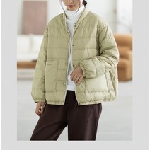 여성 경량 숏패딩 여자 다운 겨울 봄 항공점퍼 W023 55 66 77 덕다운 55 66 77 퀄팅