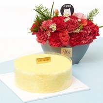 유어버스데이 뚜레쥬르 고구마케익+쁘띠카네이션[어버이날 카네이션]