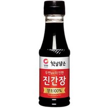 청정원 두번달여 더 진한 진간장, 200ml, 85개