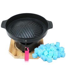 영라이즌 가정용 개인 미니화로 풀세트 고체연료 30g 50g, 미니화로풀세트+고체연료50g(20개)+점화기, 1세트