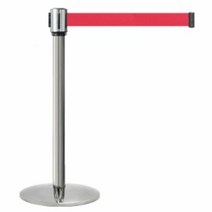 벨트 차단봉 바리케이트 가이드라인 헤어라인 2m 5cm, 회색