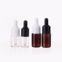 [버블빈] 스포이드공병 스포이드용기(PET재질)5ml 10ml, 5ml-투명용기+흰색스포이드