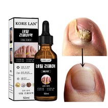 [당일배송] KORELAN 발톱무좀 네일 리페어 에센스 톱 발톱강화 손톱 영양제 발톱 무좀약 조갑 이영양증 조갑사상균증 치료, 50ml, 2개