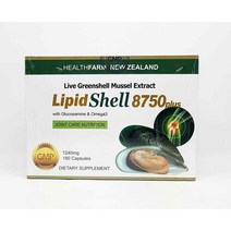 헬스팜 Healthfarm LipidShell 8750 300 Caps 뉴질랜드 초록홍합 추출물 리피드쉘 8750mg 300캡슐 1팩, 1개