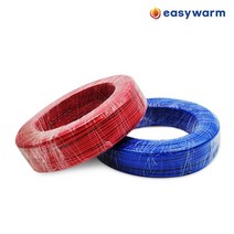 KIV 롤전선 200m(1롤) 연선 비닐절연 전기난방필름 케이블, 청색/2.5SQ/200m, 1개