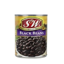 에스앤더블유 블랙빈 통조림, 425g, 1개