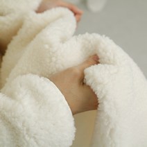 털원단 퍼원단 인조 양털 후리스 플리스 뽀글이 12종, 1 아이보리