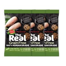 하림펫푸드 더리얼 그레인프리 크런치 어덜트 강아지사료, 닭, 50g, 3개