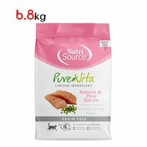 퓨어비타 캣 그레인프리 연어 6.8KG, 단품
