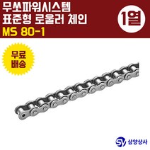 무쏘파워시스템 표준 롤러 체인 MS80-1 (1열)