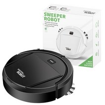 로봇 청소기 무선 물 걸레 새로운 xiaomi 자동 진공 스마트 스위핑 건식 습식 청소 기계 가정용 지능형 진공 충전, 검은색