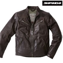 [스피디 SPIDI] P164 GARAGE LEATHER JACKET 게러지 레더 자켓, TITAN(369)