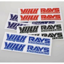 VOLK RAYS 휠 스티커, (02)바이올렛