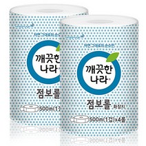 깨끗한나라 점보롤 화장지(1겹 500MX4롤), 1개