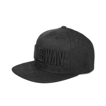 WANGGWAN 플라워 검정 스냅백 Flower SNAPBACK black YE