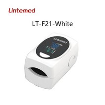 자전거 심박계 Lintemed 휴대용 손가락 맥박 산소 농도계 모니터 심장 박동 건강 관리 고정밀 어머니 키즈 Saturometer 103233, F21-화이트
