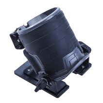 전기식 65mm 트리머 라우터 기본 알루미늄 합금 틸트 트리머베이스 w/조절 나사-30 °-45 ° 멀티 앵글 기, 한개옵션0