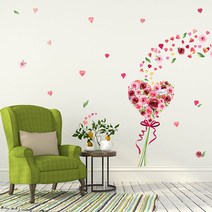 현대시트 레드플라워 기획전 포인트스티커, 01_KR-1101 프로포즈 장미하트