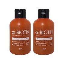 브로앤팁스 알파비오틴 모근모발강화 샴푸 150ml, 2개