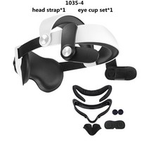 오큘러스퀘스트2 헤드스트랩 VR게임Oculus Quest 2 용 헤드 스트랩 VR M2 F2 조정 가능한 헤드셋 VR 유리 O, 1035-4, 03 1035-4