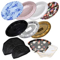 PSP 일식 초밥용기 회 초밥 용기 회포장 소고기 스시 모둠용기 100개, 검정