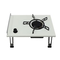 아베나키 블랙 원버너플레이트- 고화력 액출 테이블버너, 화이트