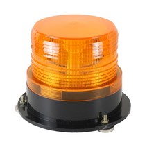 12V 24V LED경광등 지게차 자석 경고등 농기계 중기, 옐로우, 1개