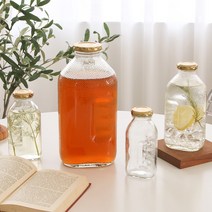 델몬트 미니병 유리병 쥬스병, 245ml, 1개