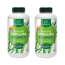 LifeStream Bio Spirulina 500Mg Bioactive 라이프스트림 바이오 스피루리나 1000정 2팩, 1